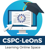 Learning Online Space (LeOnS) - Camarines Sur Polytechnic Colleges Learning Online Space (LeOnS) - Camarines Sur Polytechnic Colleges